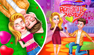 Will you be my valentine? Romantic Love Crush Screenshot 0