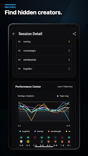 FC Clubs Stats Screenshot 2