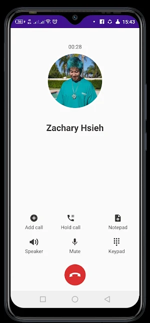 Zachary Hsieh fake call Screenshot 0