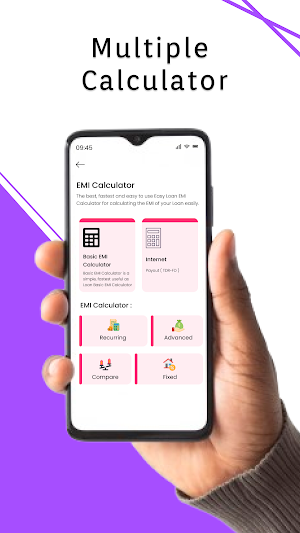 Easy EMI Loan Calculator Screenshot 0