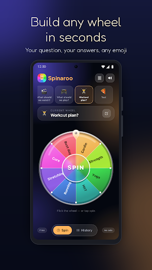 Spinaroo: Spin Wheel of Names Screenshot 3