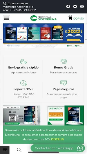 Libreria Medica Distribuna Screenshot 0