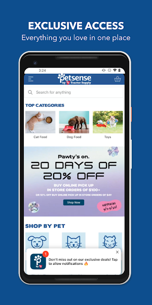 Petsense by TSC Tractor Supply Screenshot 0