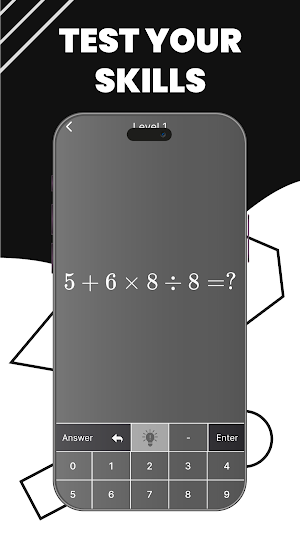 Math Puzzles: Numbers Logic Screenshot 1