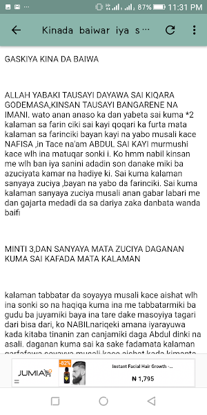 Samfuran Kalaman Soyayya Screenshot 2