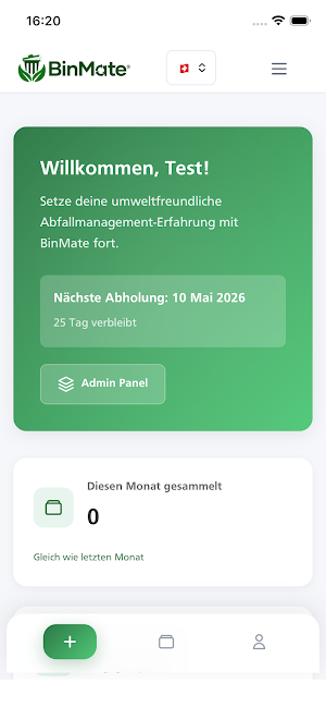 BinMate: Kehrichtsack Service Screenshot 3