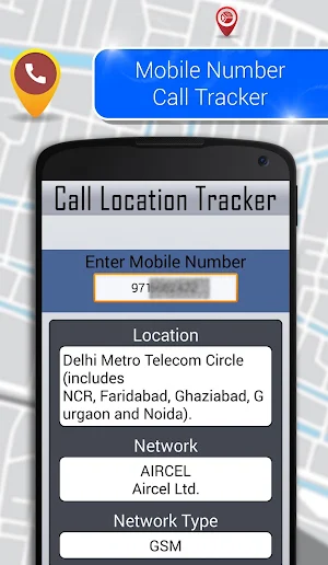 Mobile Number Call Tracker Screenshot 1