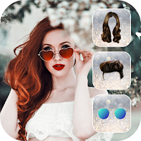 Sunglasses and Hairstyle Photo