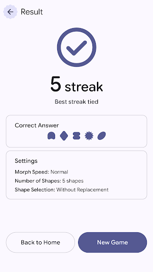 Flash Shape - Visual Memory Screenshot 3