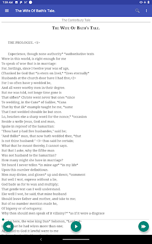 The Canterbury Tales: Geoffrey Chaucer (audiobook) Screenshot 0