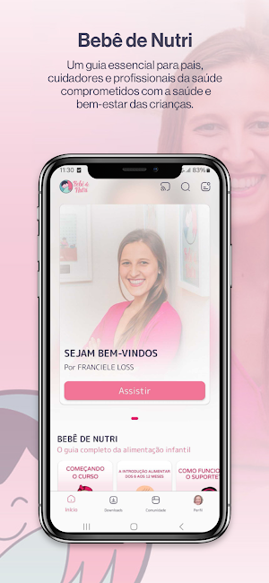 Bebê de Nutri Screenshot 0