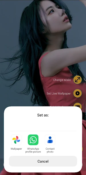LE SSERAFIM Wallpaper HD Live Screenshot 3