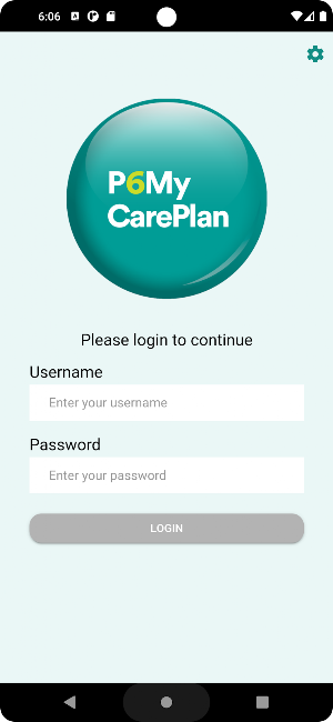 Leecare P6MyCarePlan Screenshot 0