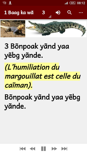 Proverbes en mooré vol. 1 Screenshot 2