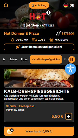 Hot Döner & Pizza Screenshot 1