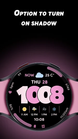 Digital Weather 2 - Watch face Screenshot 3