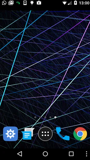 neon line wallpaper Screenshot 1