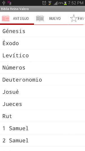 Biblia Reina Valera (Spanish) Screenshot 0