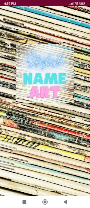Stylish Name Art Maker Screenshot 0