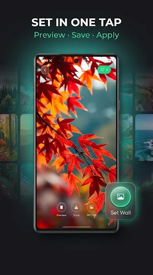 iWall: 4K HD & Live Wallpapers Screenshot 1