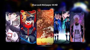 Blue Lock Wallpaper 4K HD Screenshot 2