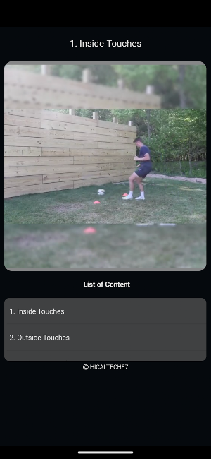 Football Touch Drills Screenshot 3