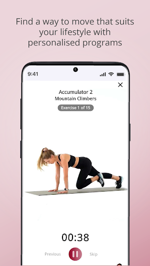 JEFF Fitness Screenshot 1