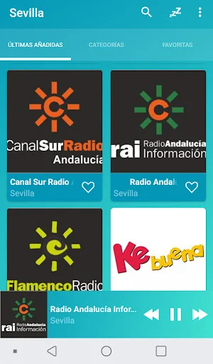 Sevilla radios online Screenshot 0