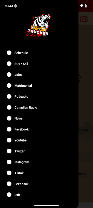 Desi Trucker Radio Screenshot 1