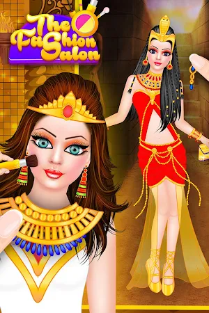 Egypt Doll - Fashion Salon Dress up & Makeover Screenshot 1