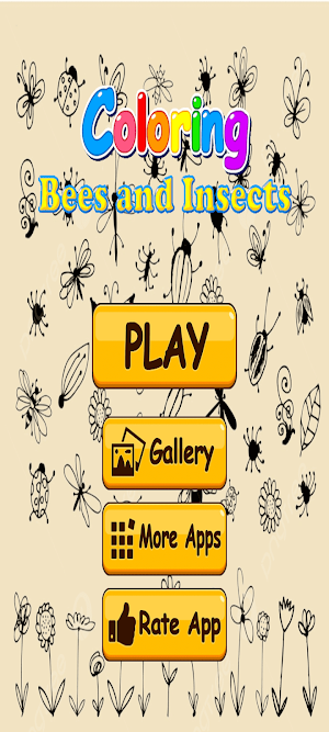 Coloring Bees and Insects Screenshot 1