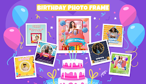 Birthday Photo Frame Screenshot 0