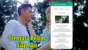 Ternyata Belum Siap Aku Lirik Screenshot 1