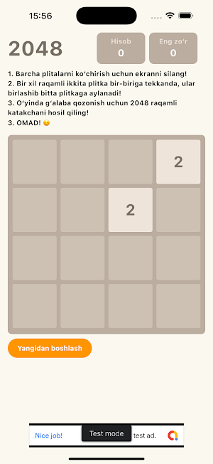 2048 O'yin Screenshot 0