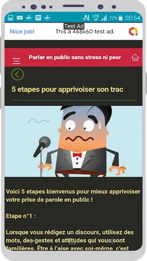 Parler en Public sans Peur ni Stress Screenshot 0