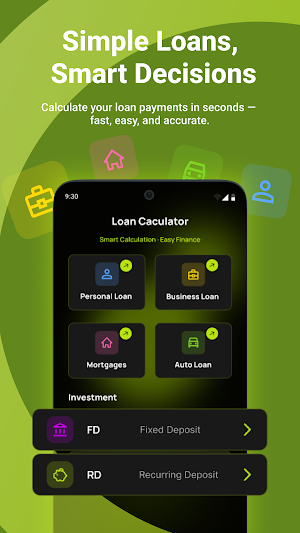 Simple Loan: Finance Calc Screenshot 1