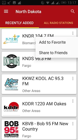 North Dakota Radio Stations - USA Screenshot 1