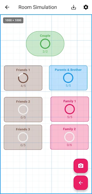 Wedding Tables Organizer Screenshot 1