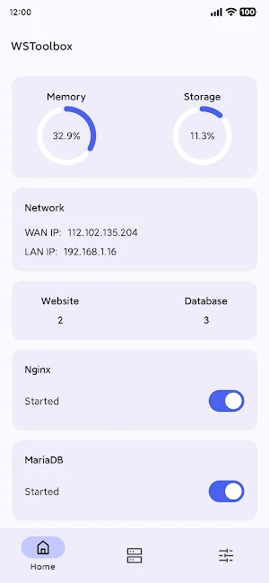 WSToolbox-PHP Dev & Web Server Screenshot 0