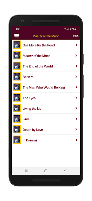 Dio Lyrics & Wallpapers Screenshot 2