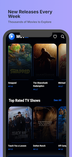 Movir - TV Shows & Movies Screenshot 3