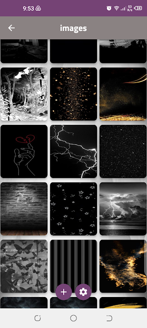black images background Screenshot 1
