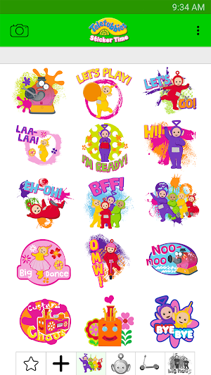 Teletubbies Sticker Time Screenshot 1