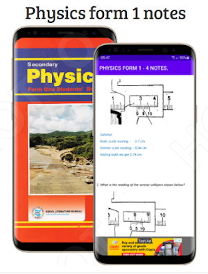 Physics: Klb form 1 - 4 notes Screenshot 0
