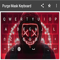 LED Purge Mask Keyboard Theme