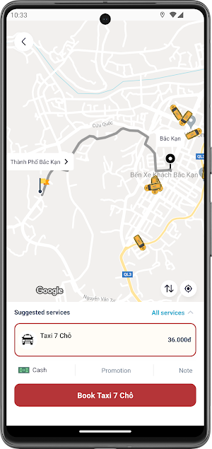 Taxi Giang Huế Screenshot 1