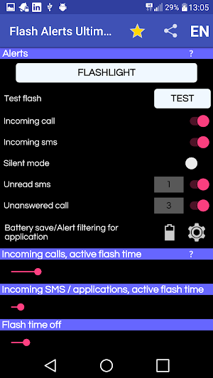 Flash Alerts Ultimate Screenshot 0
