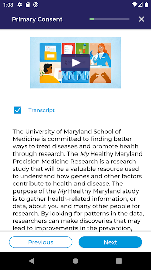 My Healthy Maryland Screenshot 1