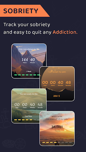 Sober Counter: Quit Addiction Screenshot 1