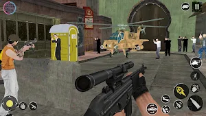Gangster Shooting Game Offline Screenshot 1